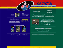 Tablet Screenshot of broadbentboomerangs.com